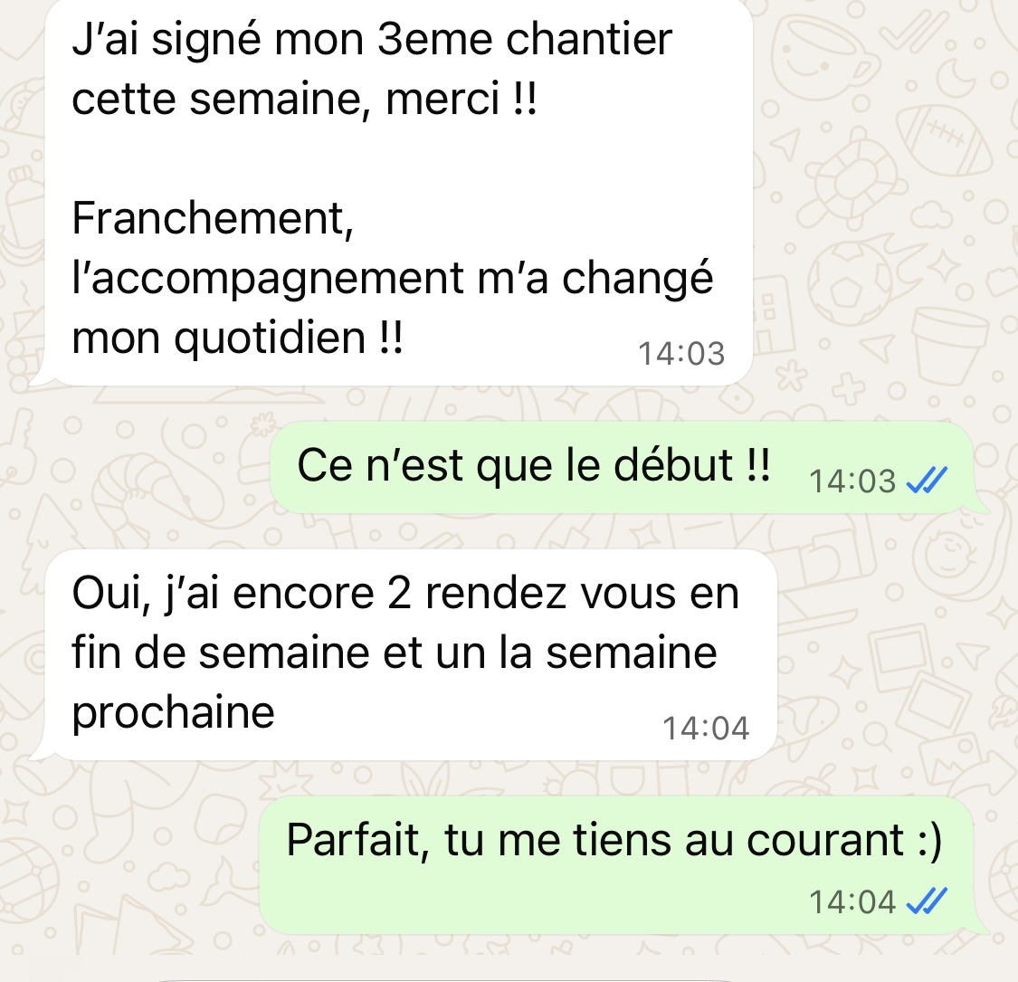 Témoignage client 1